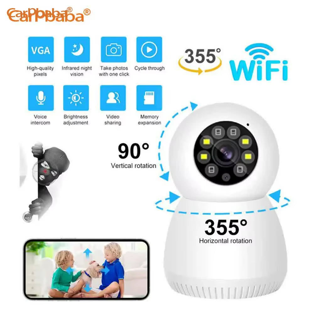 WIFI Camera Smart Home Surveillance Camera Tracking Security Protection Camera Wifi Wireless Security-Protection